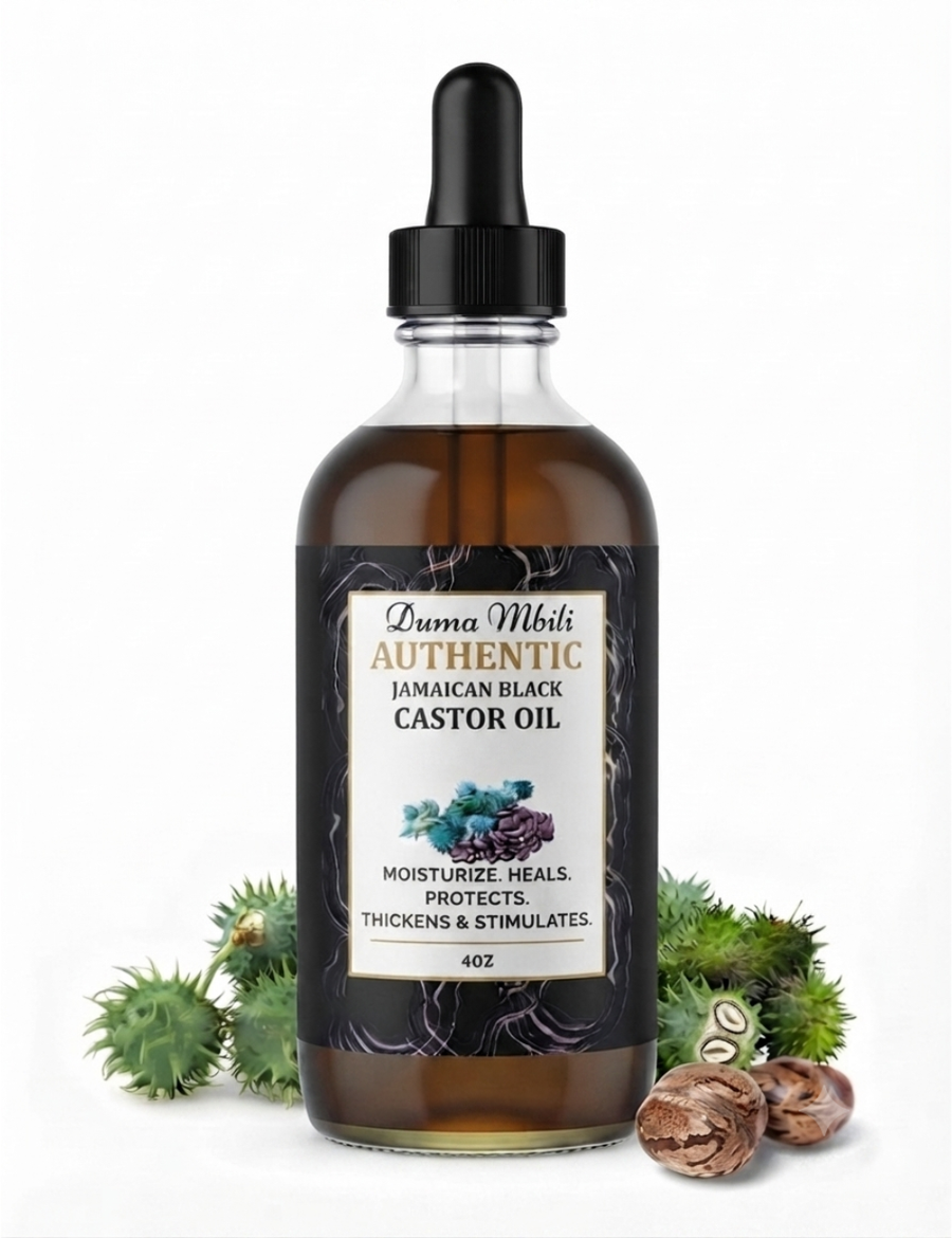 Unrefined Jamaican Black Castor Oil | GC Crown Ritual™