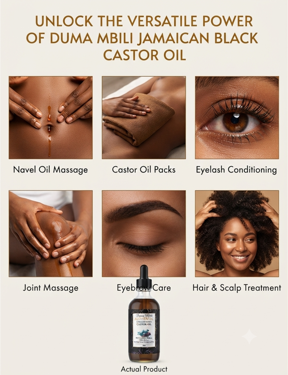 Unrefined Jamaican Black Castor Oil | GC Crown Ritual™