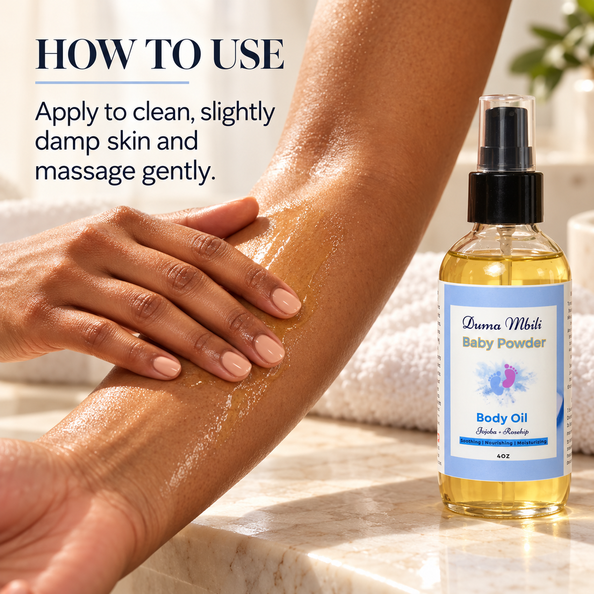 Baby Powder Body Oil | GC Retreat Edit™