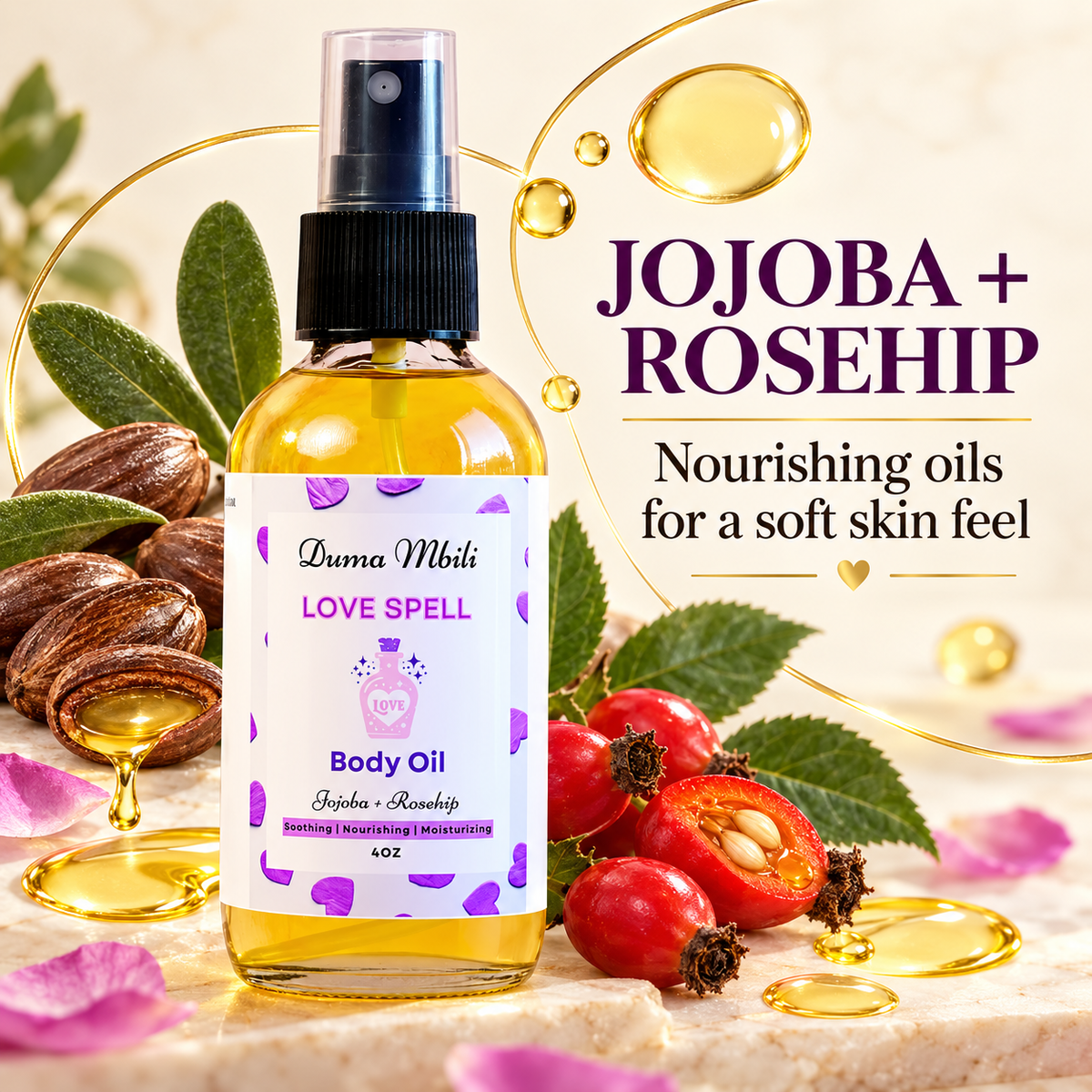 After Gym Retreat™ Love Spell Body Oil