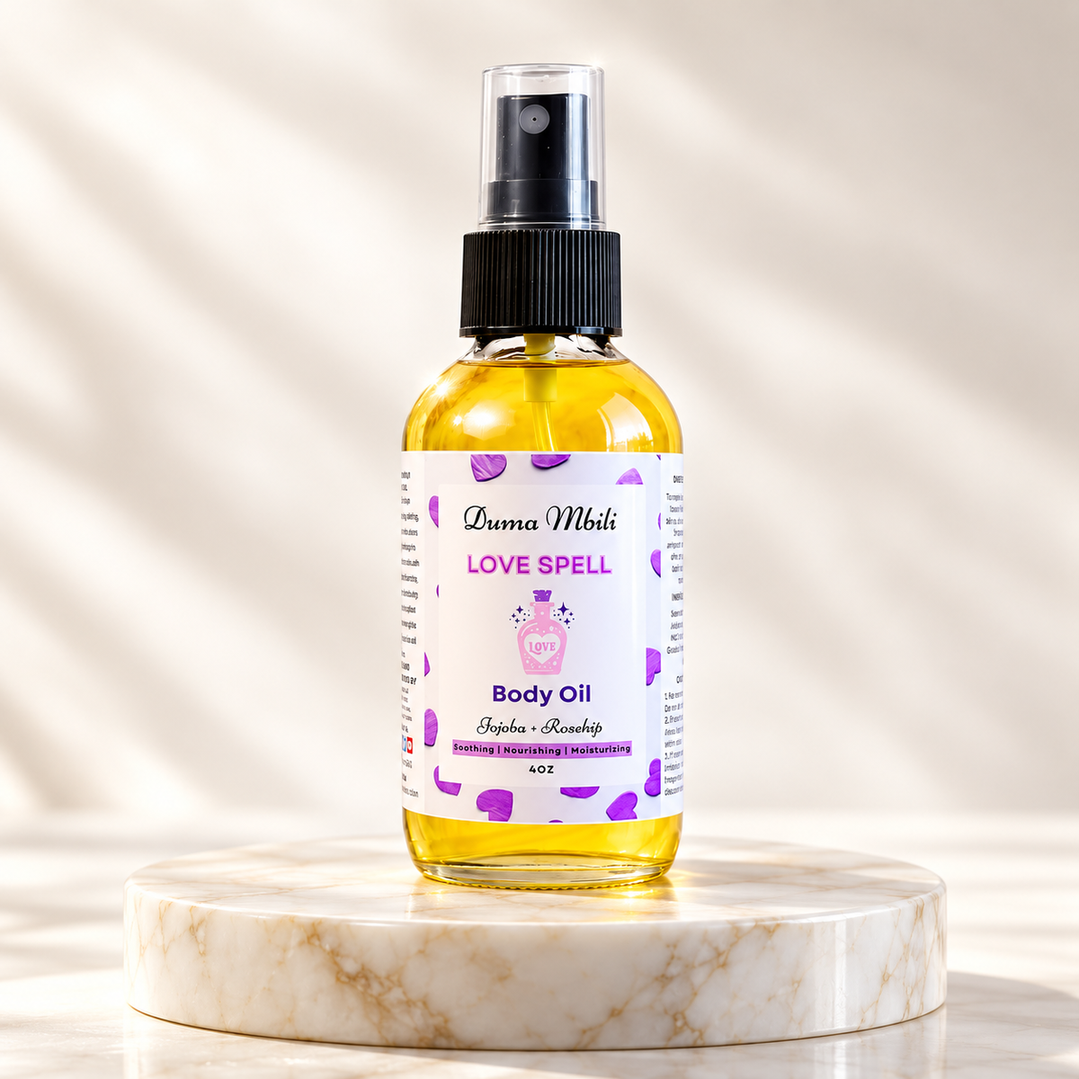 After Gym Retreat™ Love Spell Body Oil | Gym Chemistry product photo