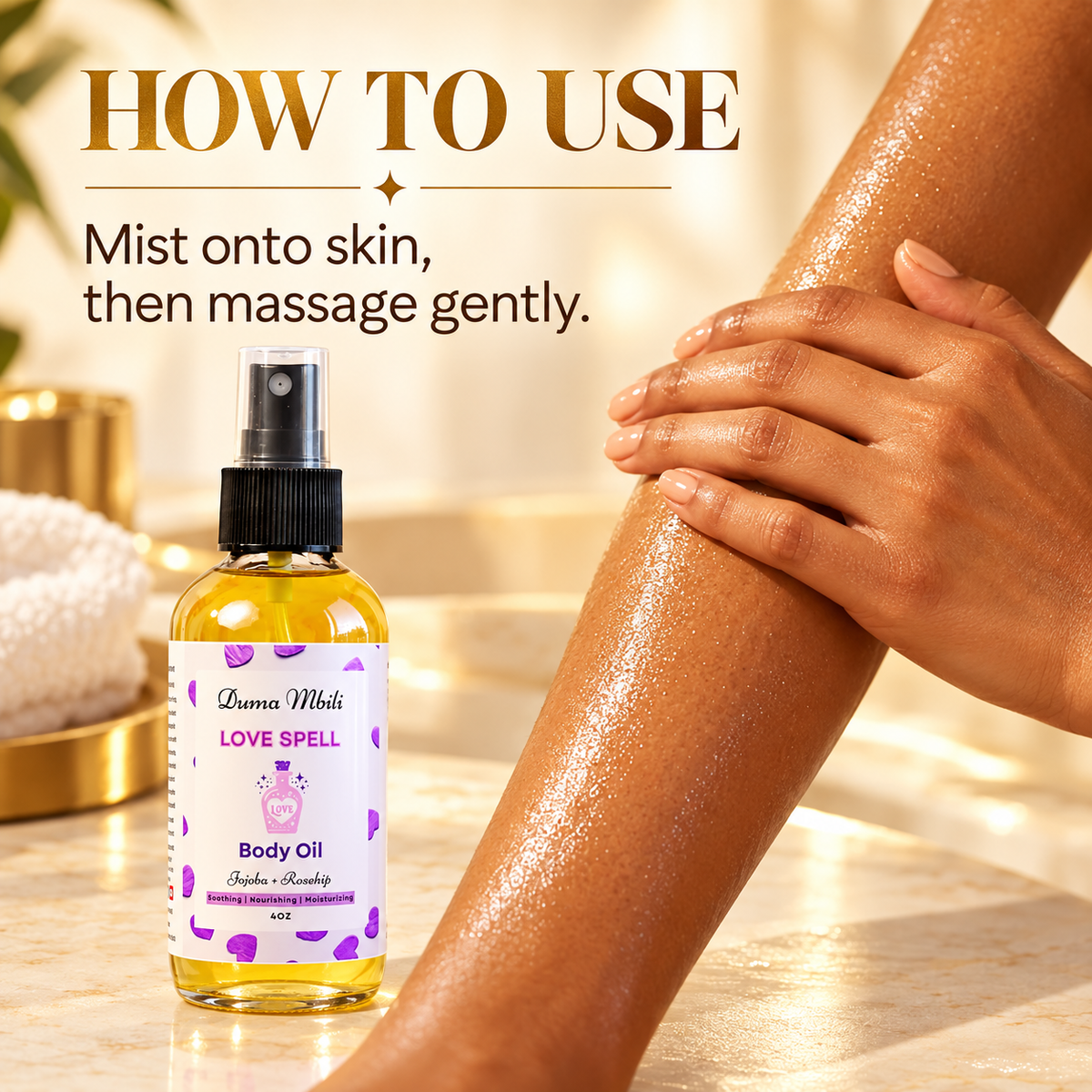 After Gym Retreat™ Love Spell Body Oil