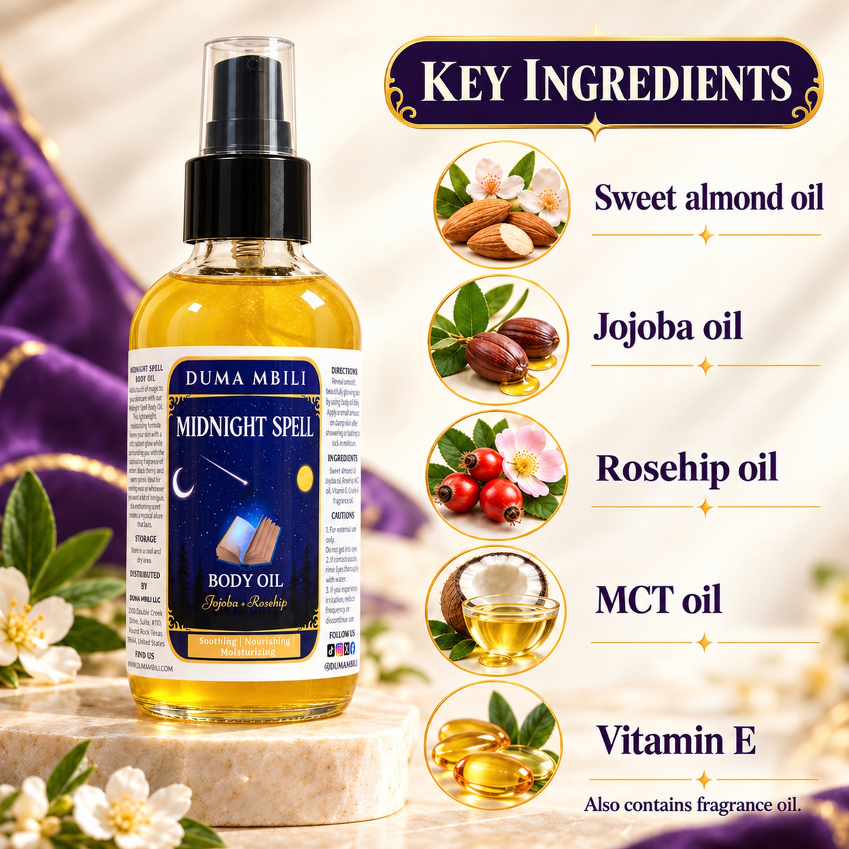 Midnight Spell Body Oil | GC Retreat Edit™