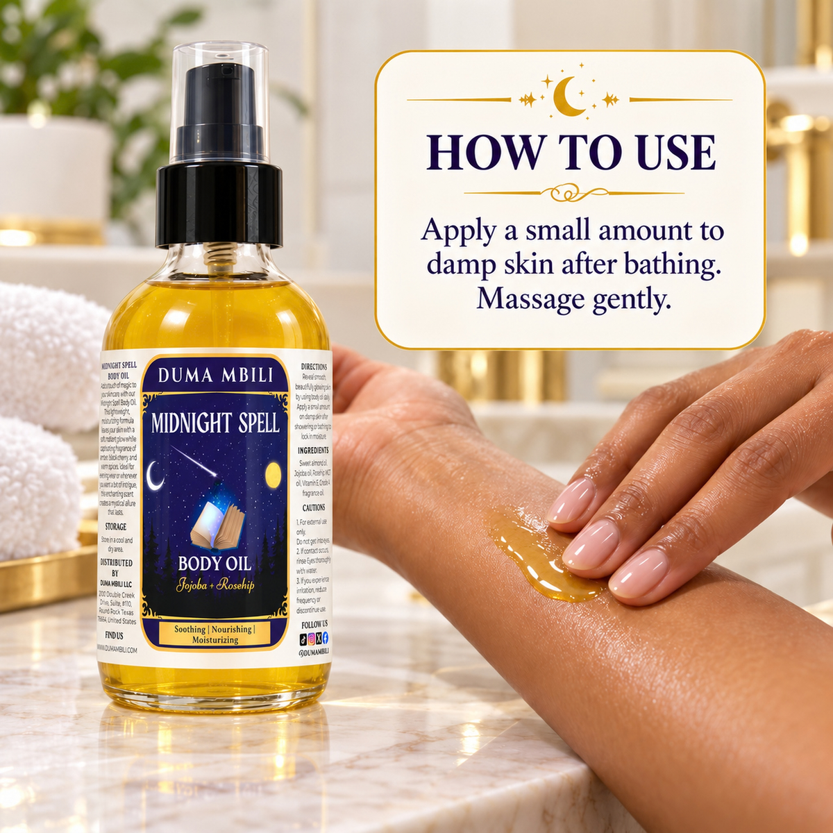 Midnight Spell Body Oil | GC Retreat Edit™
