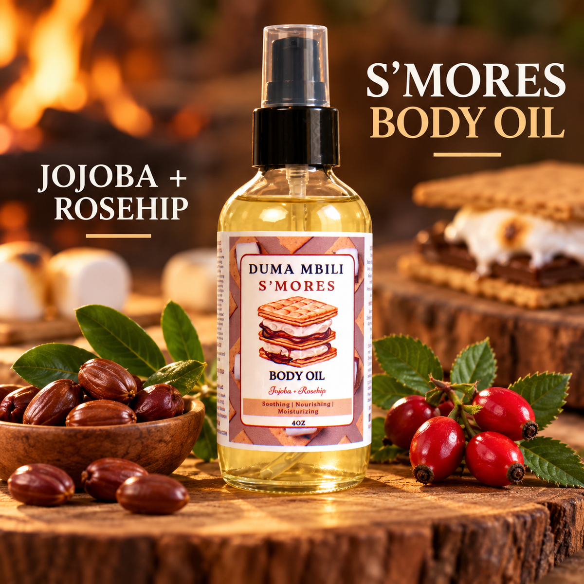 The Gift Lab™ S'mores Body Oil