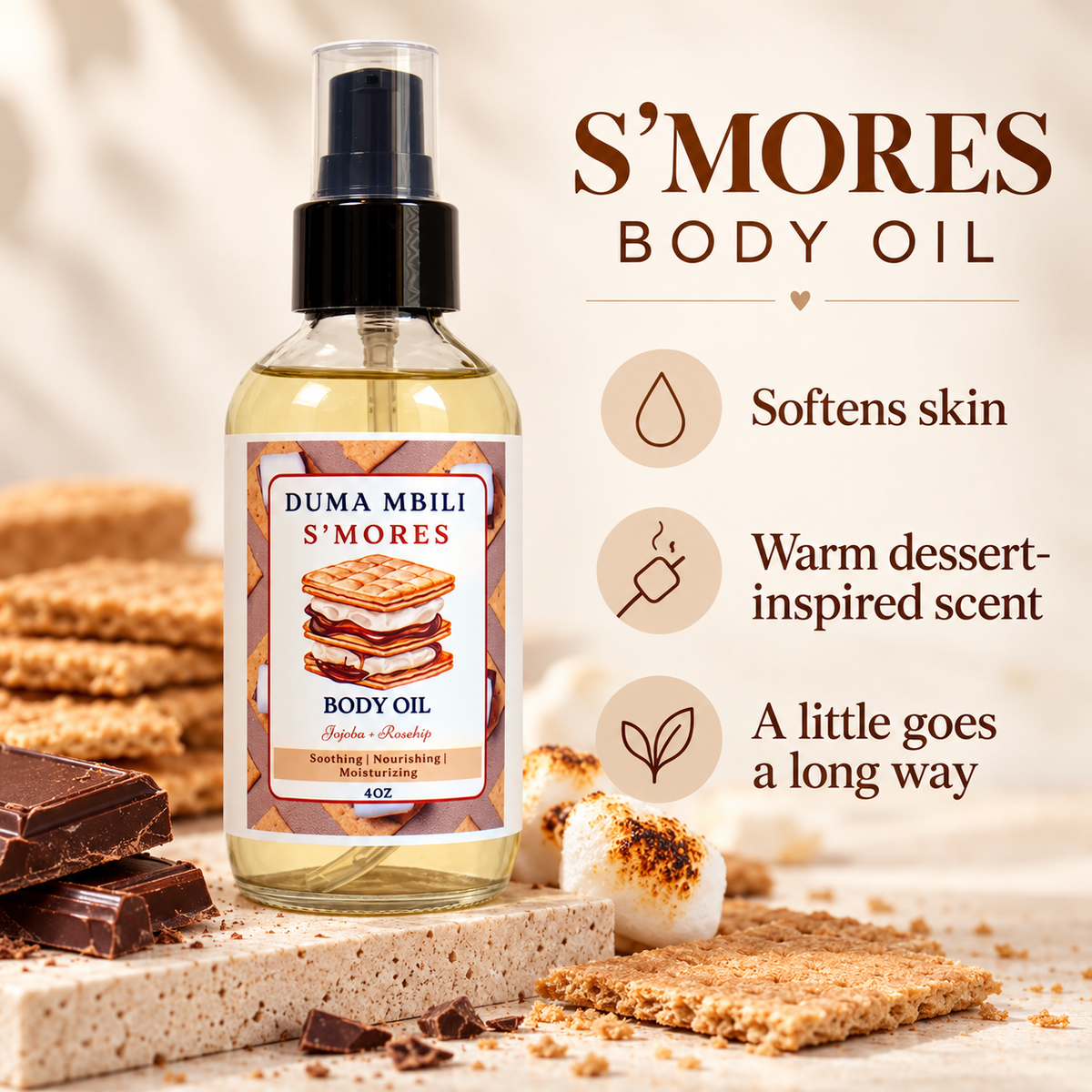 The Gift Lab™ S'mores Body Oil