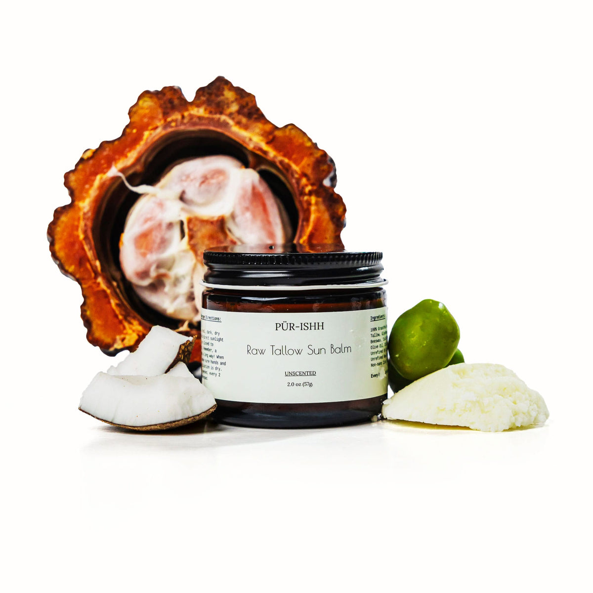 Product photo: After Gym Retreat PÜR-ISHH Raw Tallow Sun Balm