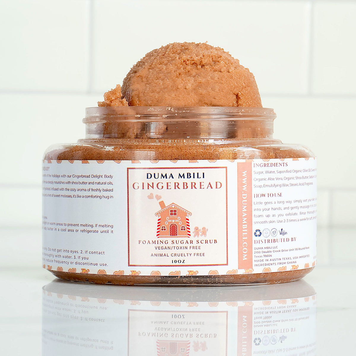 Gingerbread Foaming Sugar Scrub | GC Gift Lab™