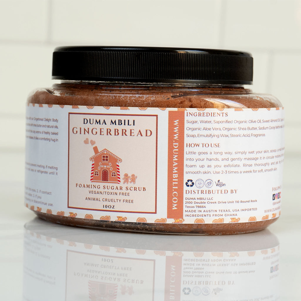Gingerbread Foaming Sugar Scrub | GC Gift Lab™