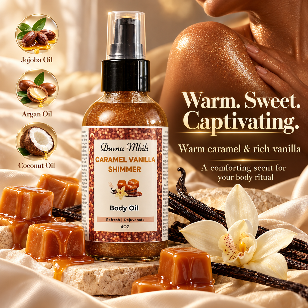 Caramel Vanilla Shimmer Body Oil | GC Retreat Edit™