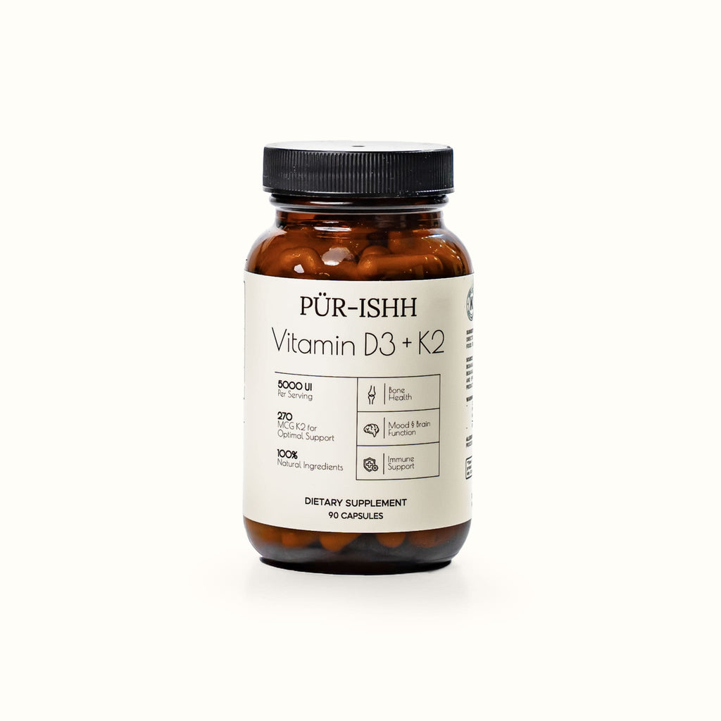 Gym Chemistry Daily Wellness™ PÜR-ISHH Vitamin D3 + K2