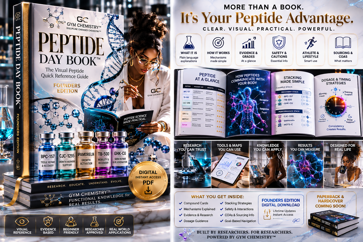 Peptide Day Book™ — Founders Edition