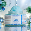 Product photo: Blue Christmas Foaming Sugar Scrub | GC Gift Lab