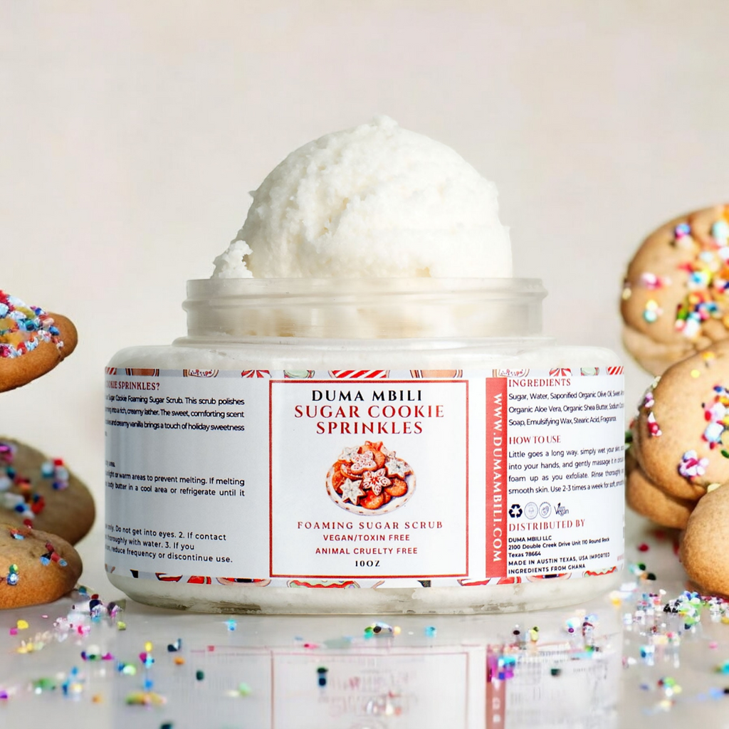 Product photo: Sugar Cookie Foaming Sugar Scrub | GC Gift Lab