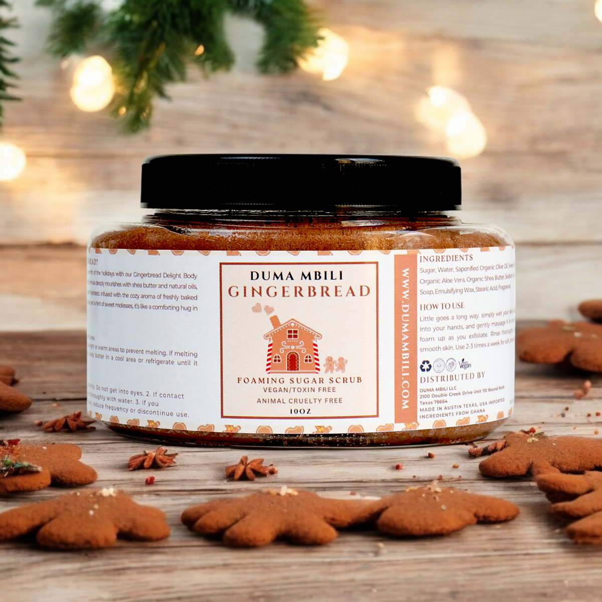 Gingerbread Foaming Sugar Scrub | GC Gift Lab™