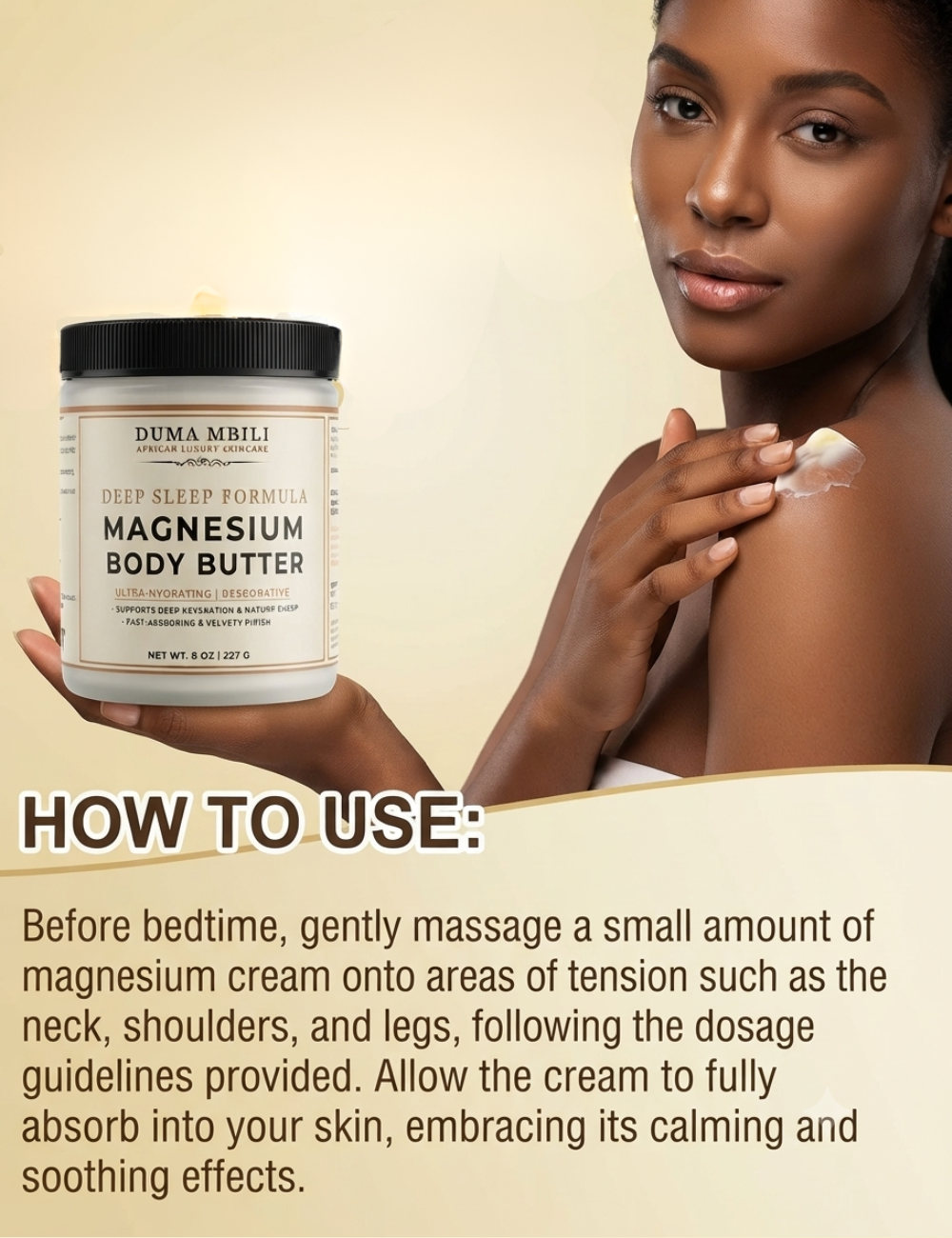 Deep Sleep Magnesium Body Butter | GC Recover Edit™