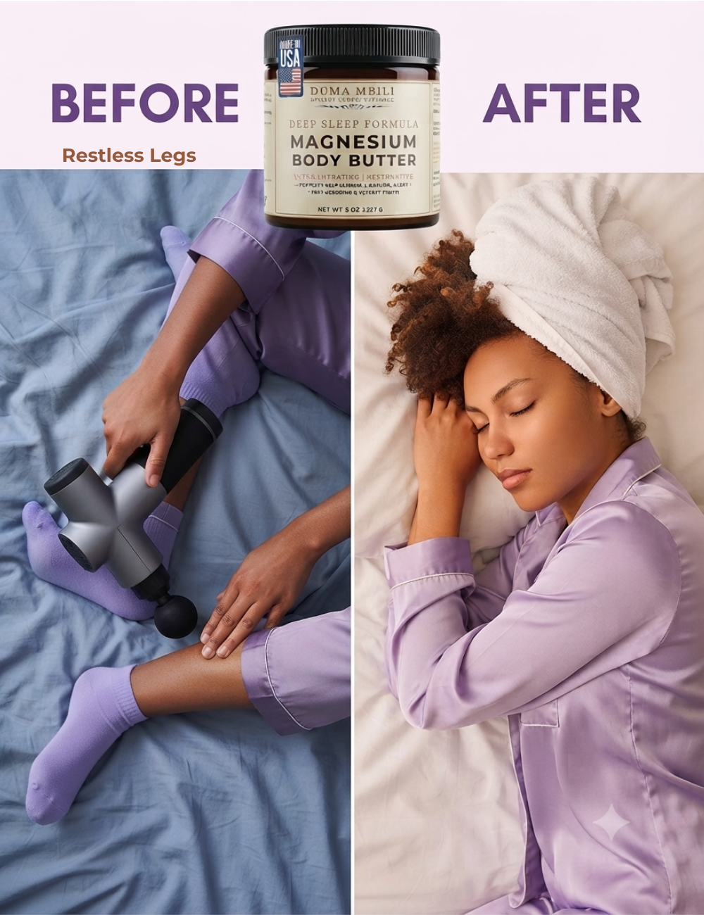 Deep Sleep Magnesium Body Butter | GC Recover Edit™
