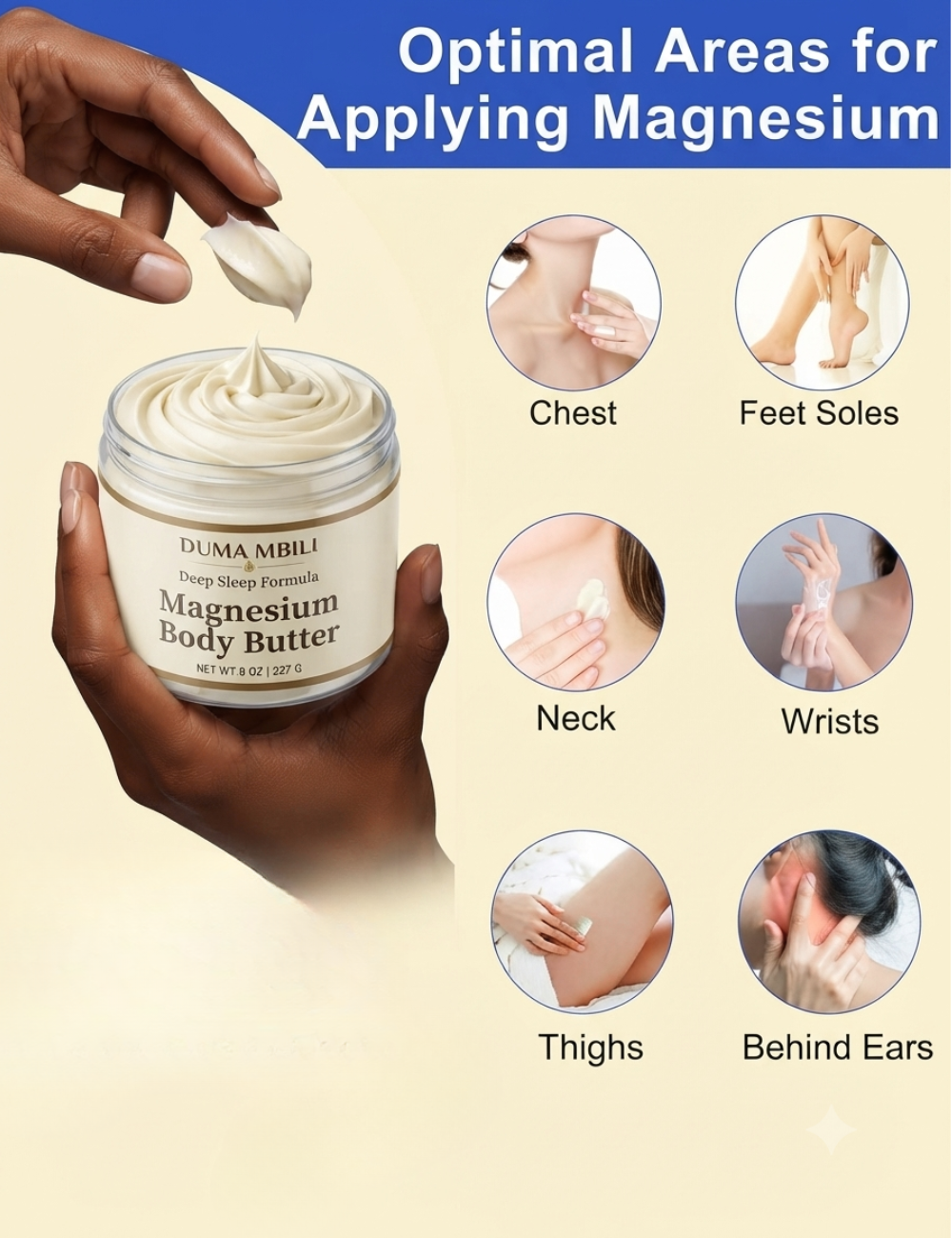 Deep Sleep Magnesium Body Butter | GC Recover Edit™