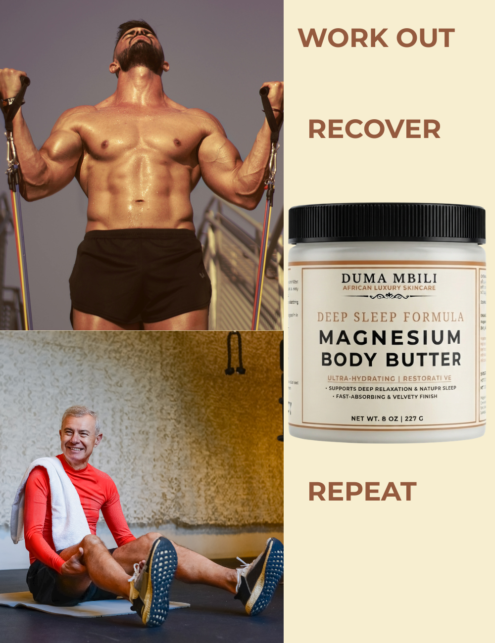 Deep Sleep Magnesium Body Butter | GC Recover Edit™