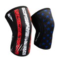 Product photo: Gym Chemistry Lift Support Bear KompleX Knee Sleeves — Stars & Stripes