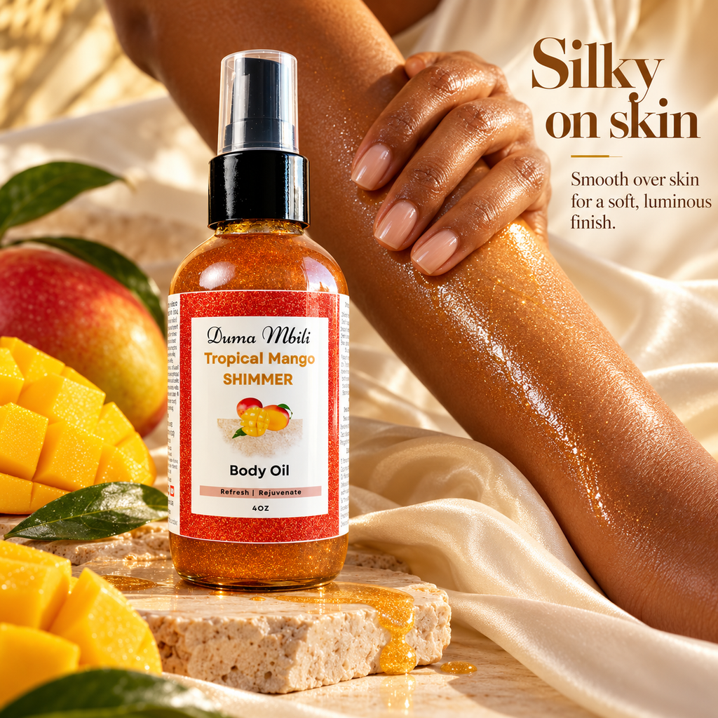 Tropical Mango Shimmer Body Oil | GC Retreat Edit™