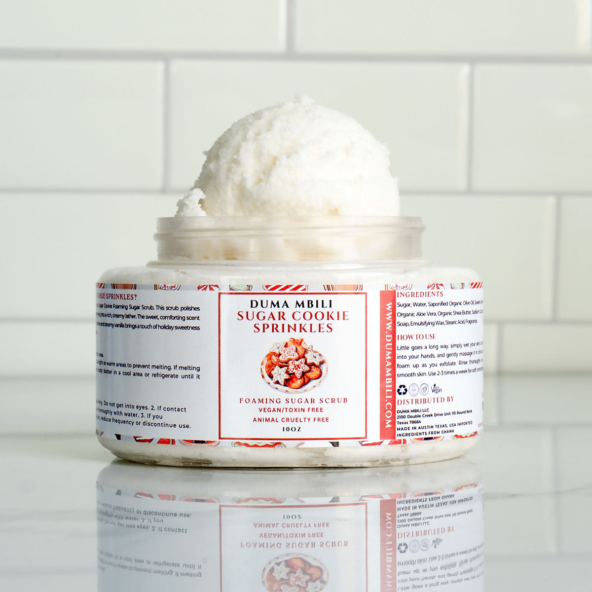 Sugar Cookie Foaming Sugar Scrub | GC Gift Lab™