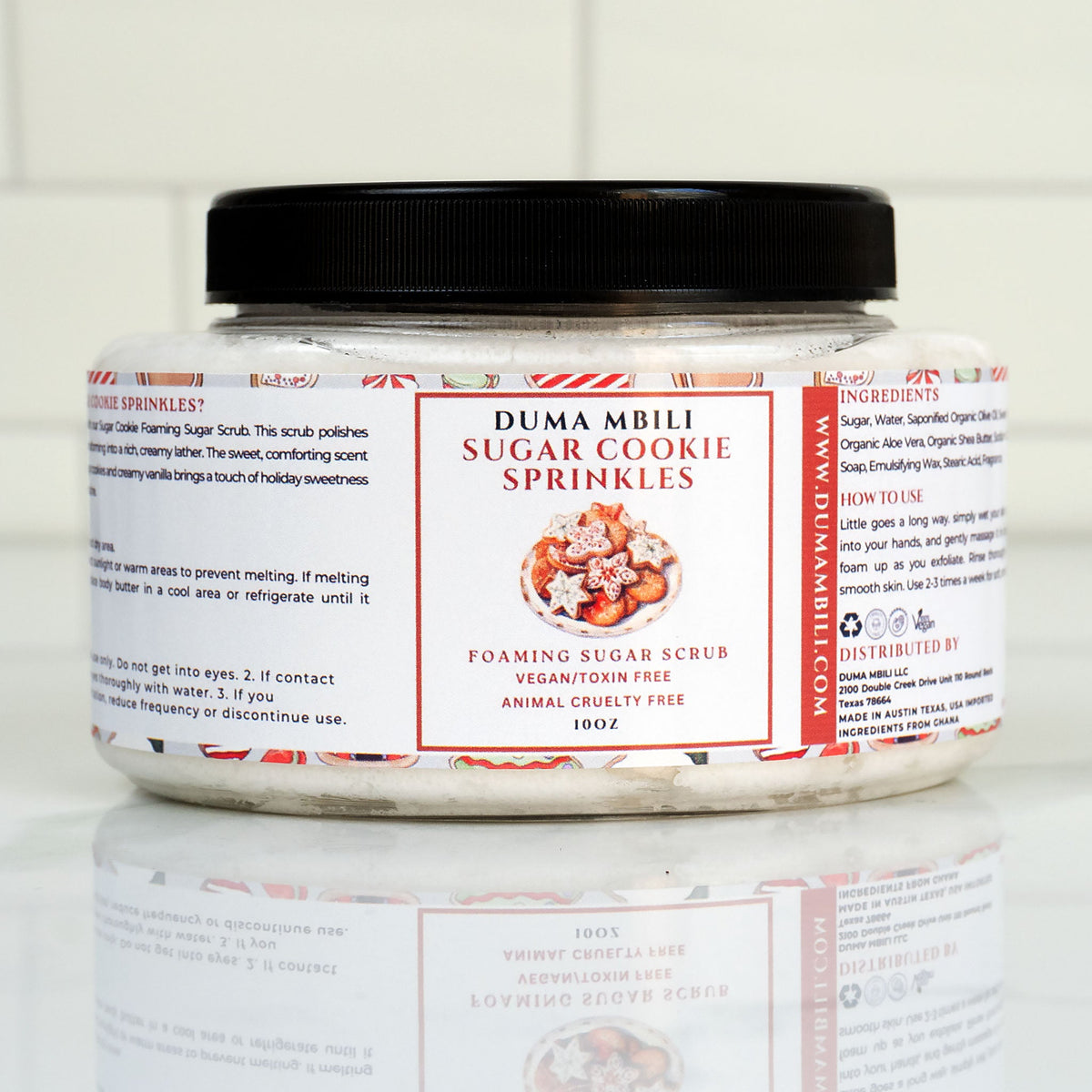 Sugar Cookie Foaming Sugar Scrub | GC Gift Lab™