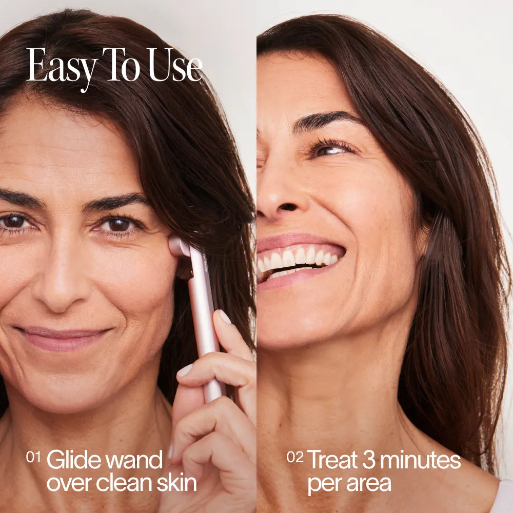 4-in-1 Red Light Therapy Wand & Activating Serum Kit | GC Retreat Edit™