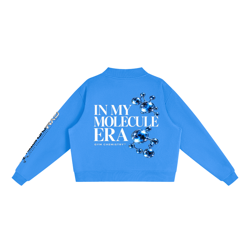 Essential Fleece Mock-Neck Crew Sweatshirt