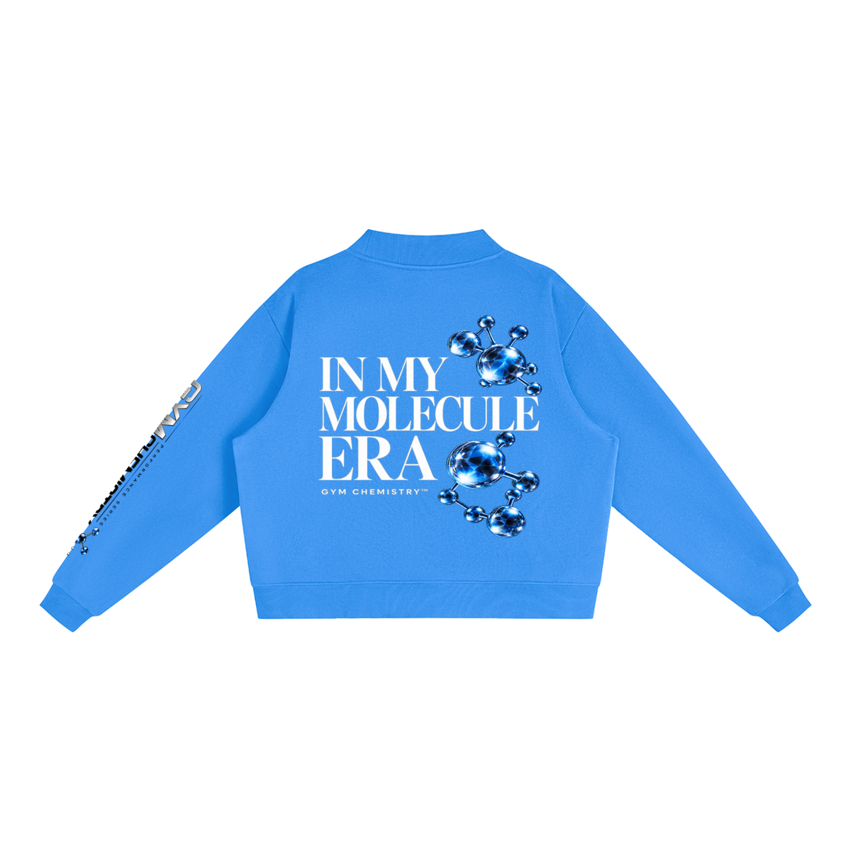 Essential Fleece Mock-Neck Crew Sweatshirt