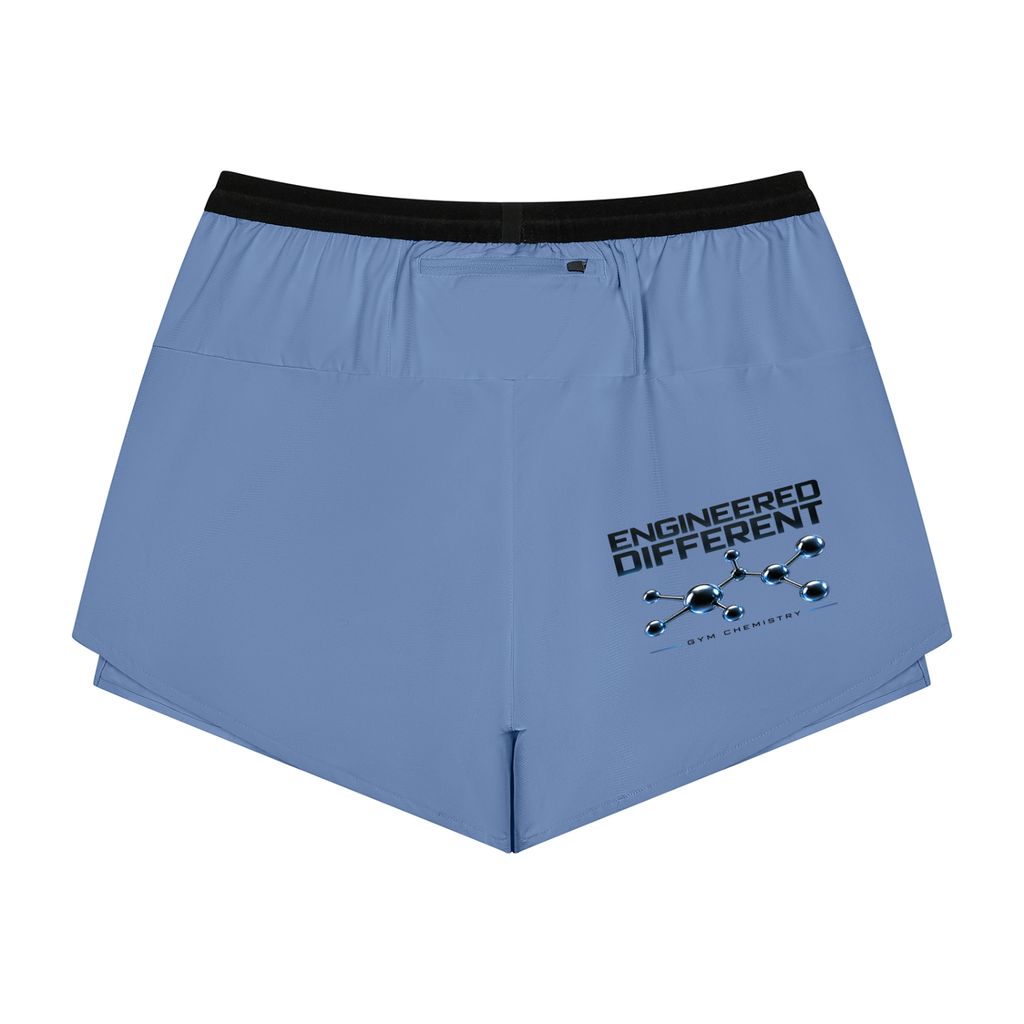 ENGINEERED DIFFERENT™ | 2-in-1 Performance Shorts — Haze Blue