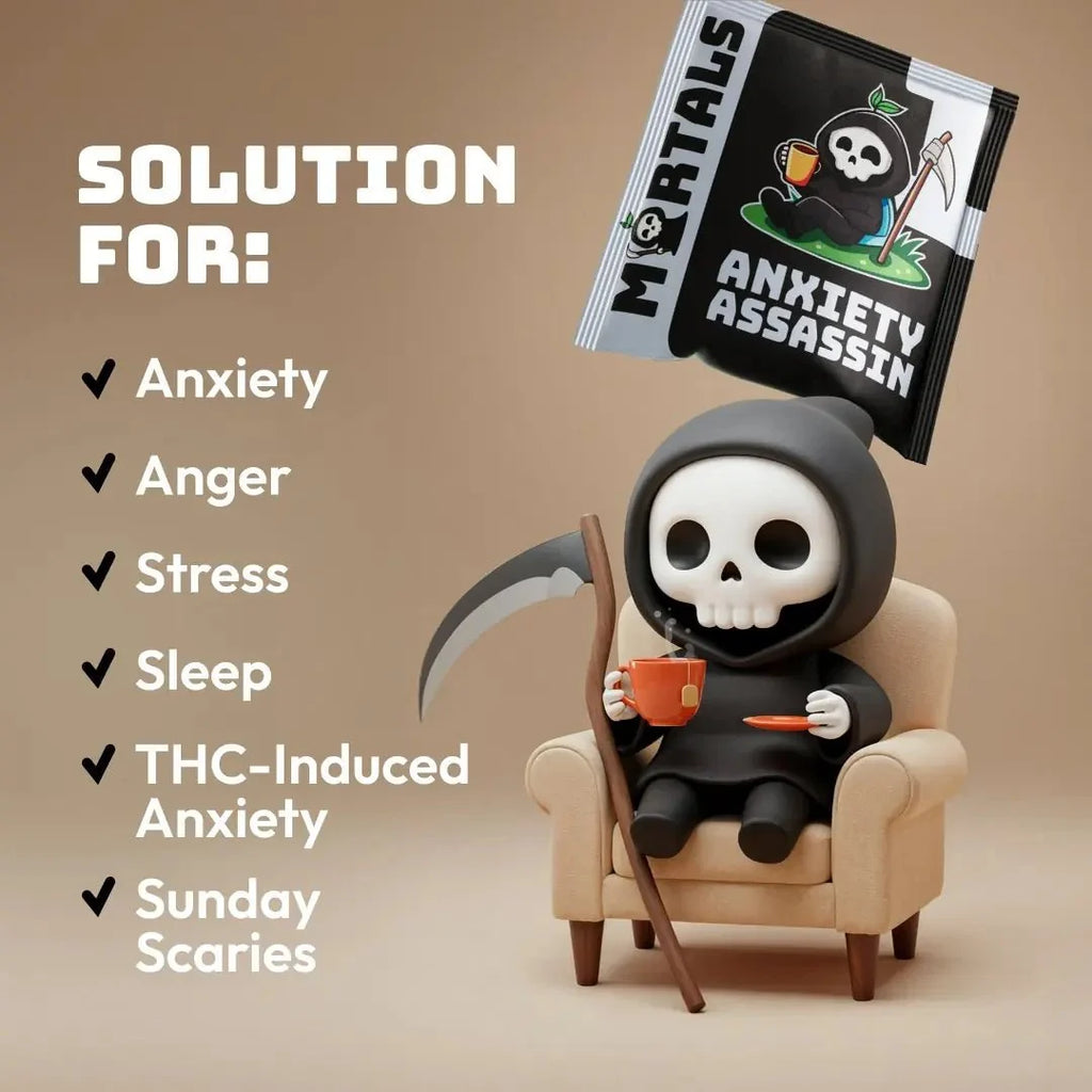After Gym Retreat™ Mortals Anxiety Assassin — 15 Pouches