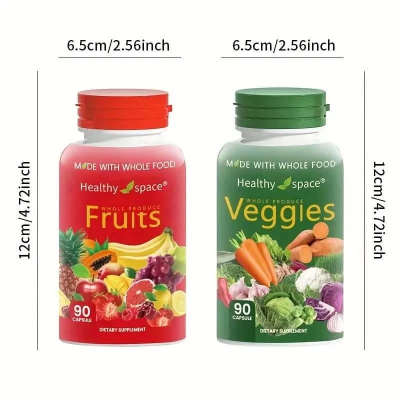 2-Pack: Balance Of Nature Fruit & Vegetables Food Supplement | GC Wellness Edit™