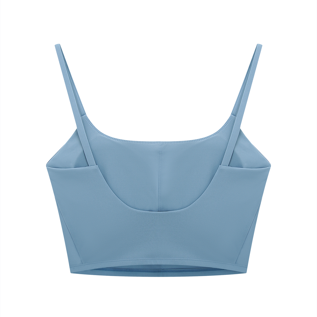 Gym Chemistry™ Core Formula Sports Bra — Gray Blue — alternate product view 2