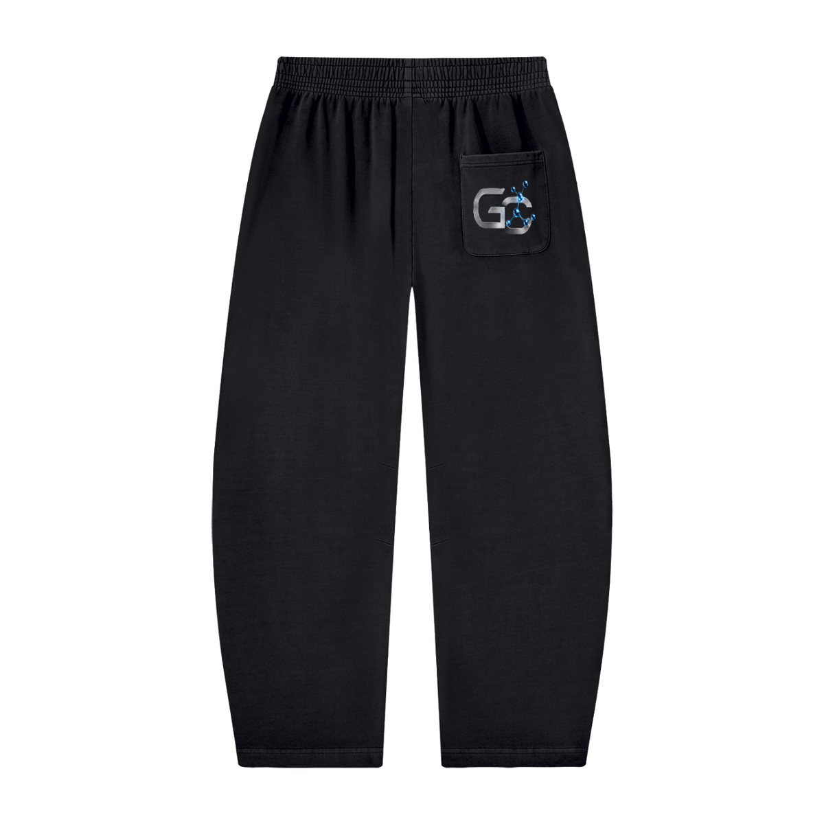 Unisex Vintage Washed Barrel Leg Sweatpants