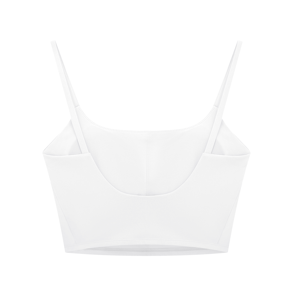 Gym Chemistry™ Core Formula Sports Bra — White — alternate product view 2