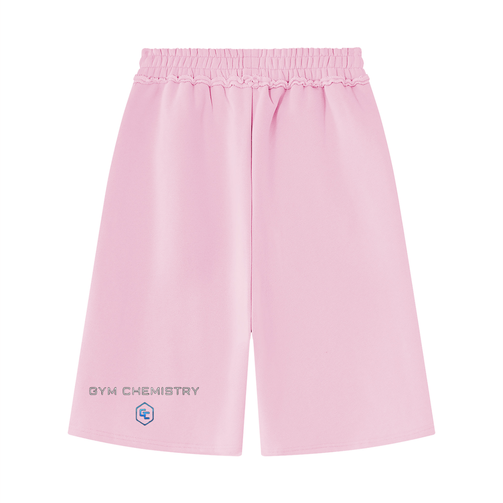 Unisex Raw Edge Fleece Shorts