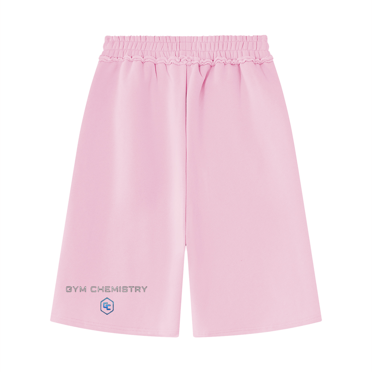 Unisex Raw Edge Fleece Shorts