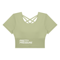 Women's Crop Yoga T-Shirt