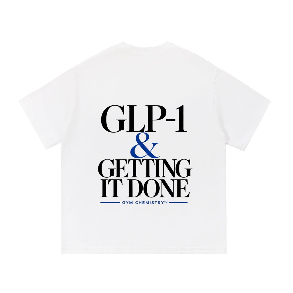 Gym Chemistry™ Essential Oversized Cotton Tee — White