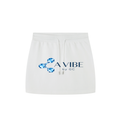 Essential Drawstring Skirt , White – Gym Chemistry apparel product photo