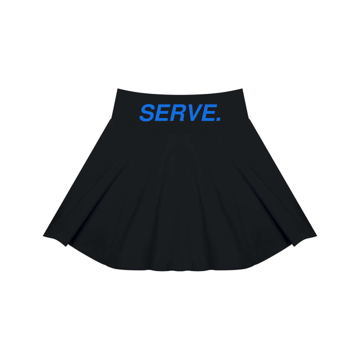 SERVE.™ | Match Point Pleated Skirt — Black