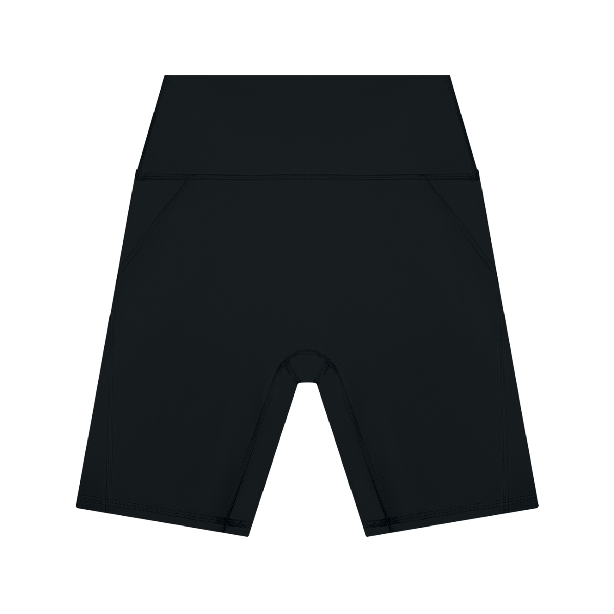 Women’s Lycra High Waisted Yoga Shorts , Black – Gym Chemistry apparel product photo