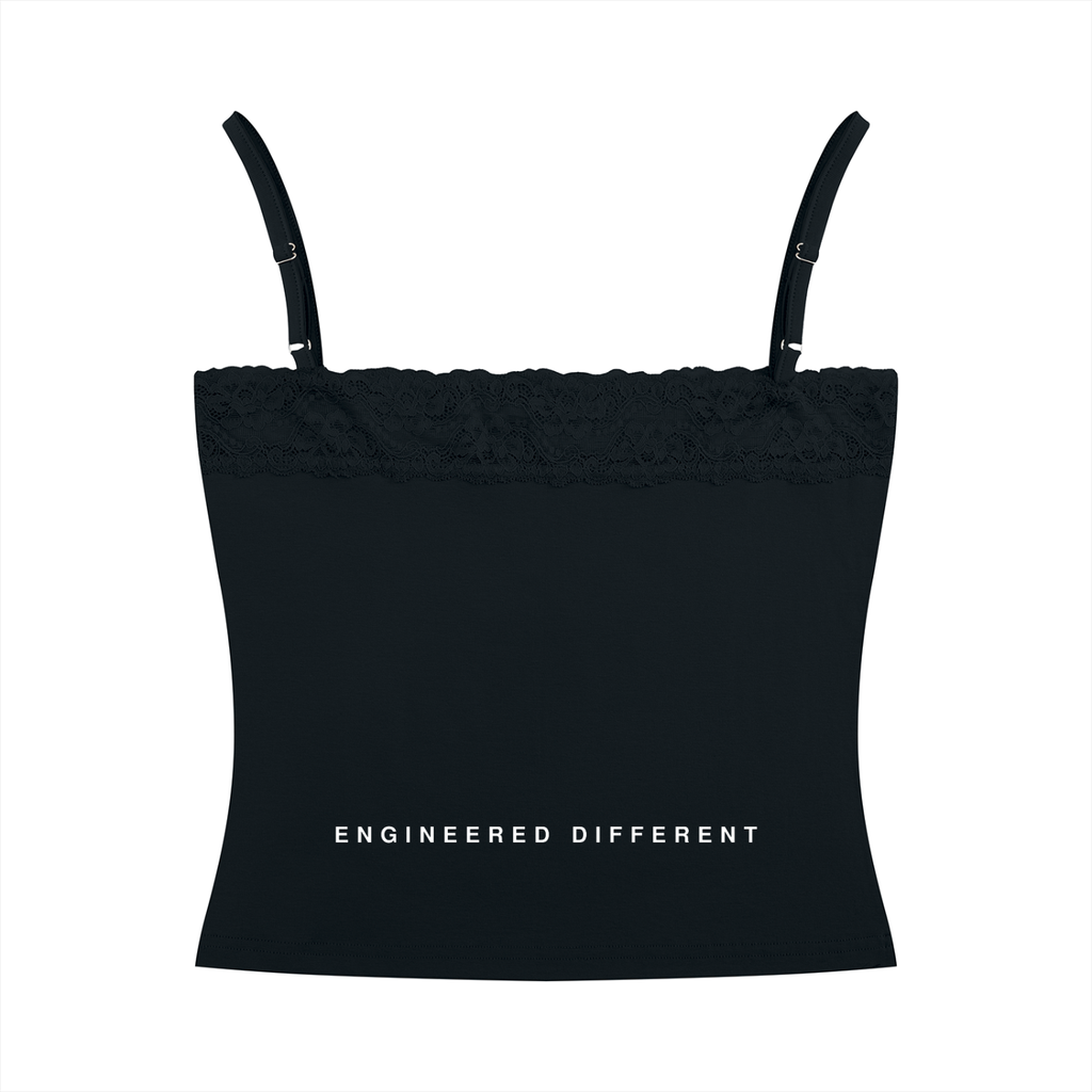 Women's Lace Trim Cami Tank Top