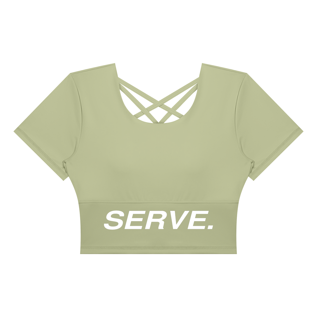 Women's Crop Yoga T-Shirt