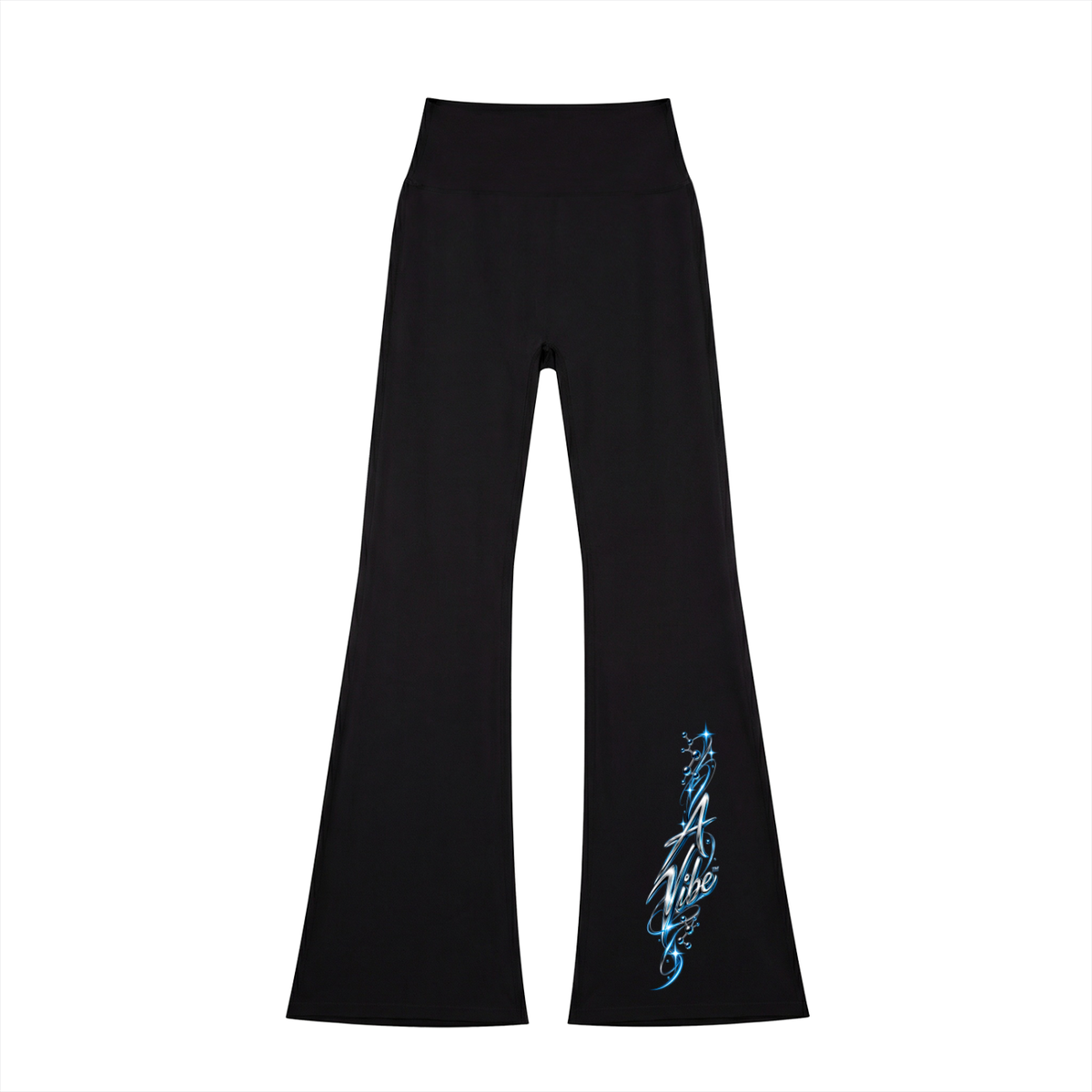 Gym Chemistry™ Reaction Flare Leggings — Black — primary product view