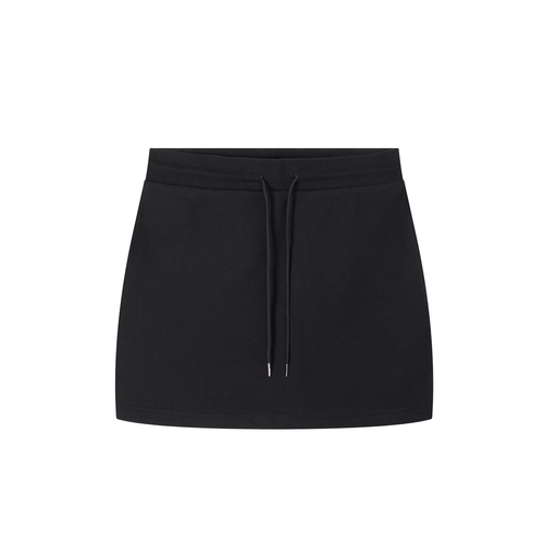 Essential Drawstring Skirt , Black – Gym Chemistry apparel product photo