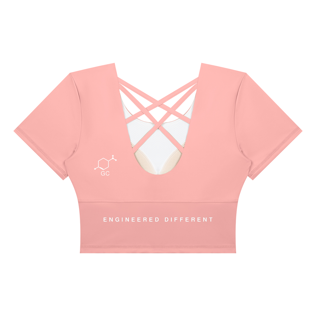 Women's Crop Yoga T-Shirt