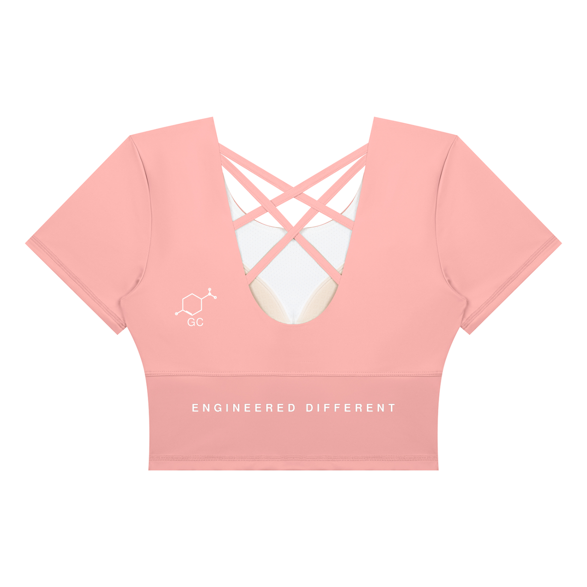 Women's Crop Yoga T-Shirt