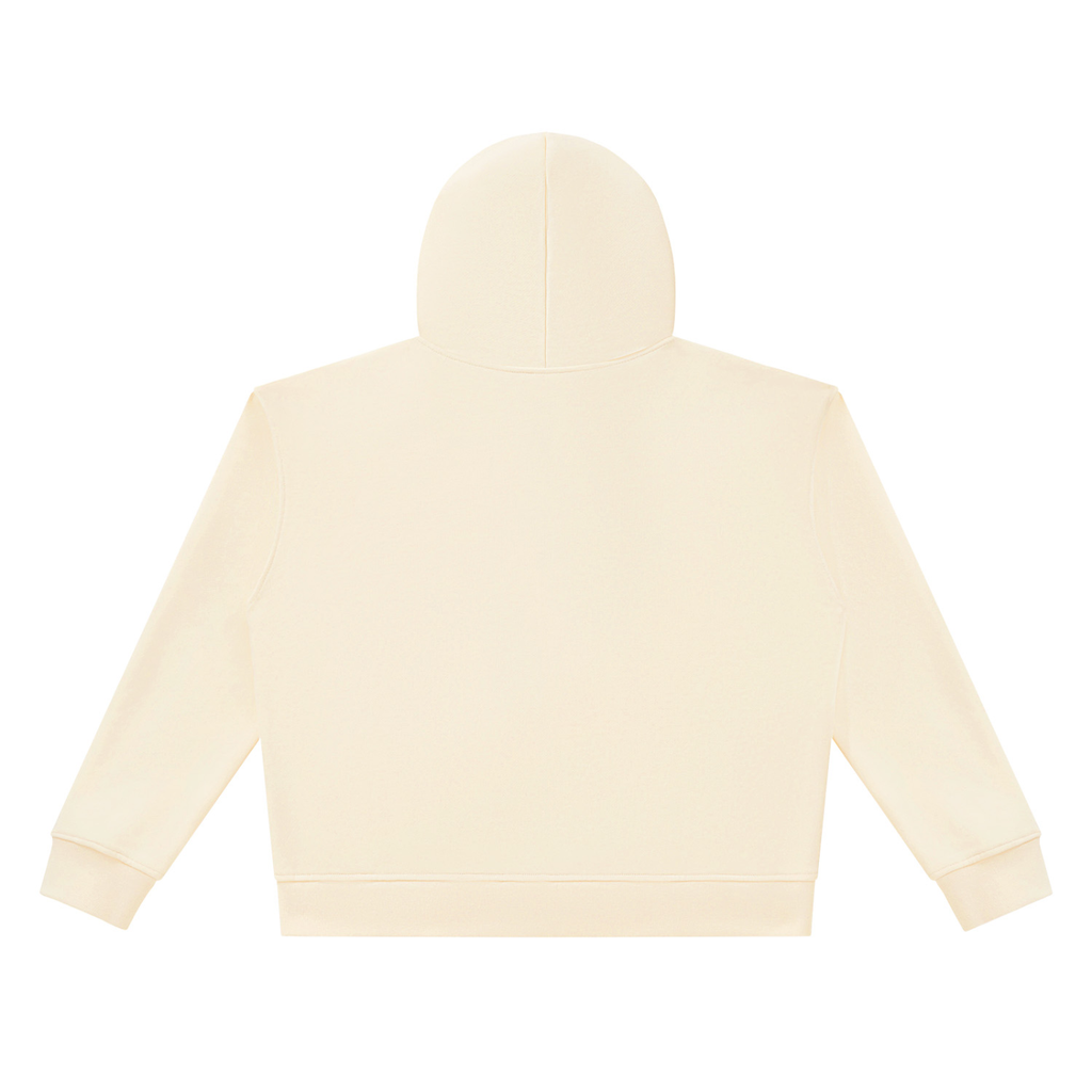 IN THE TRENCHES™ Unisex Heavyweight Full Zip Boxy Hoodie — Apricot